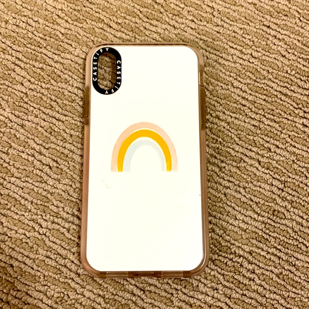 rainbow casetify case iphone xr